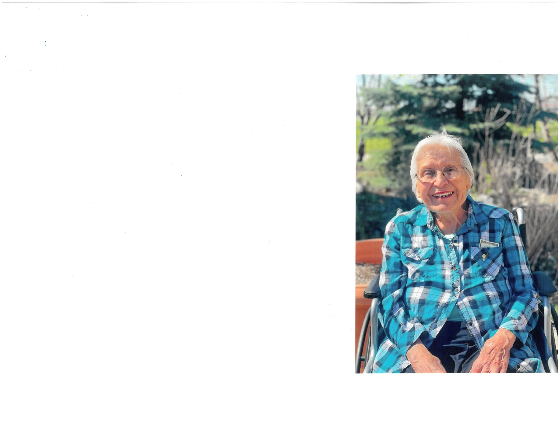 Obituary of Hope Marie Lang