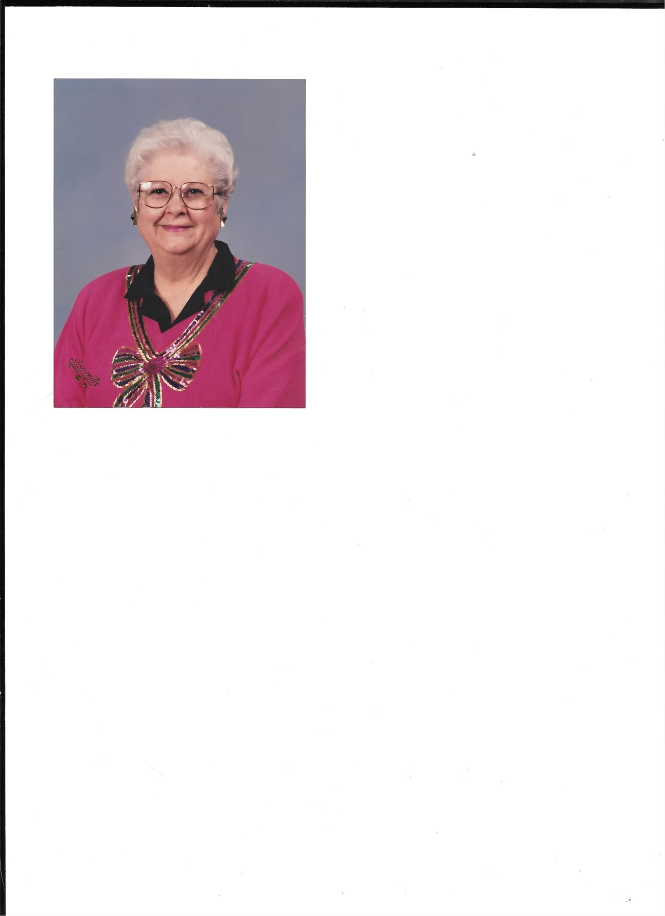 Obituary of Eula Rae McCown