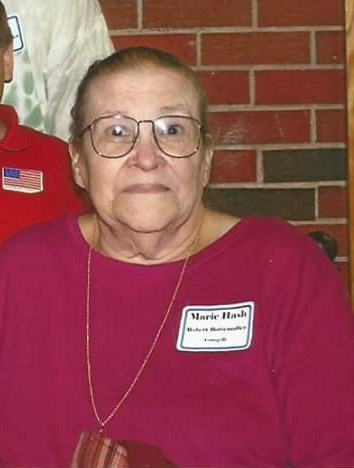 Obituary of Marie Anna Hash