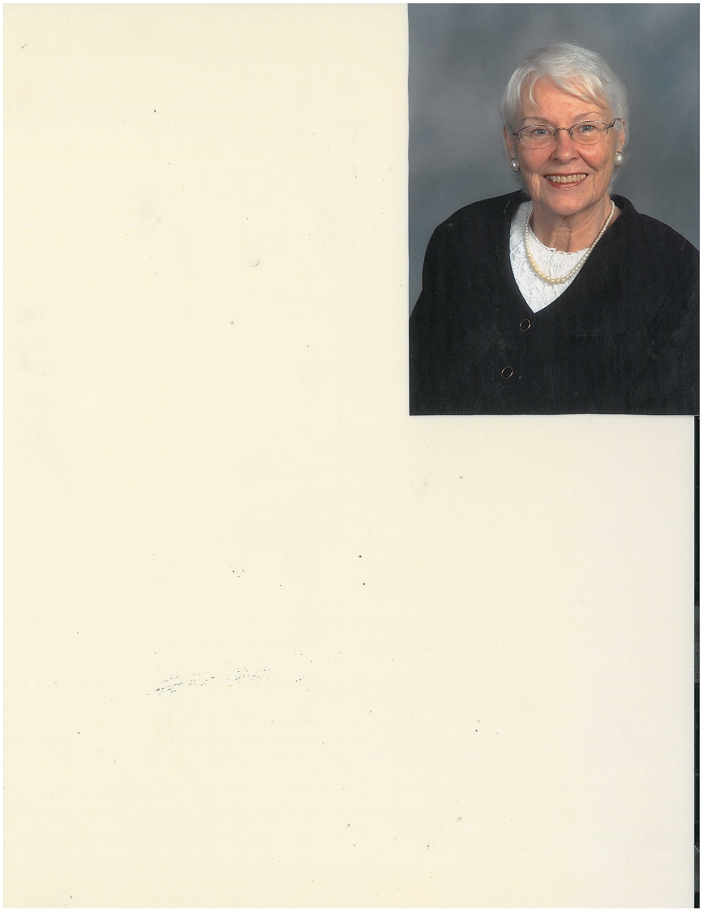 Obituary of Jean Marie Kane