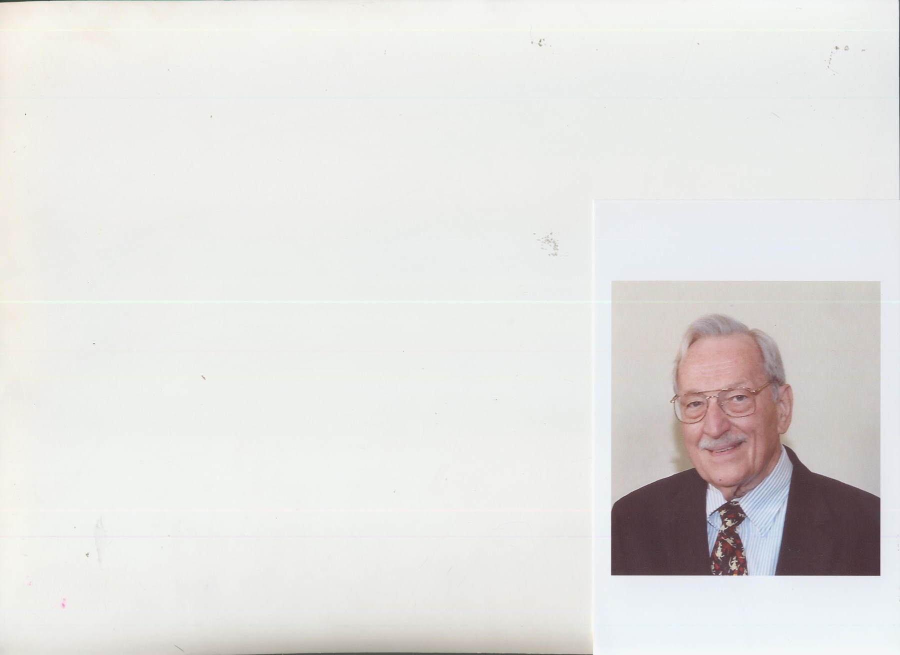 Obituary of Leonard Francis Schafer Jr.