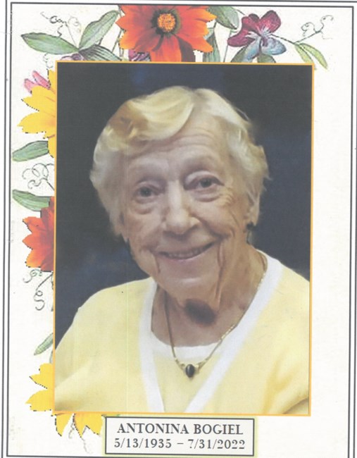 Obituario de Antonina Helena Bogiel