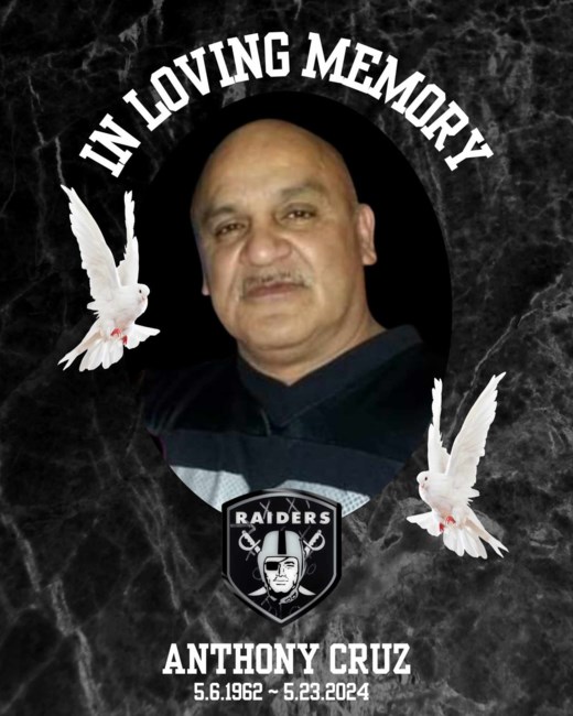 Obituary of Anthony Cruz