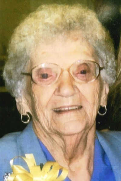 Obituary of Alma Evelyn Gibson