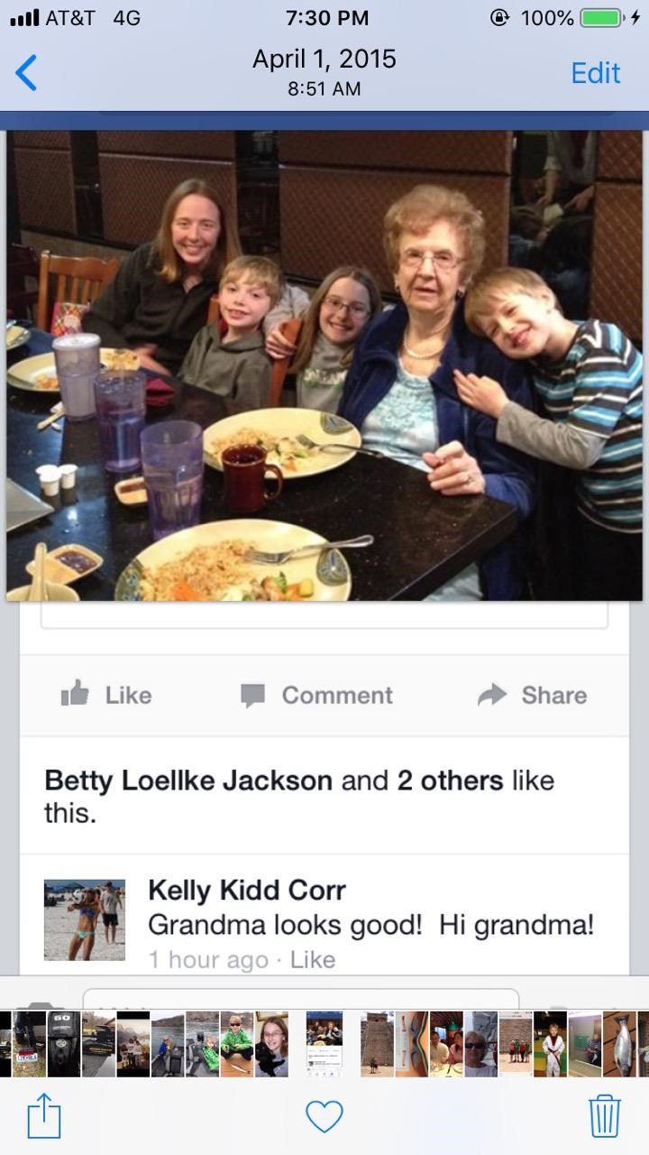 Obituary of Evelyn Marie Kidd