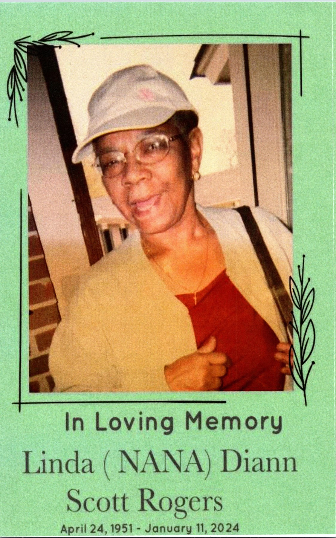 Obituary of Linda "NANA" Diann Rogers