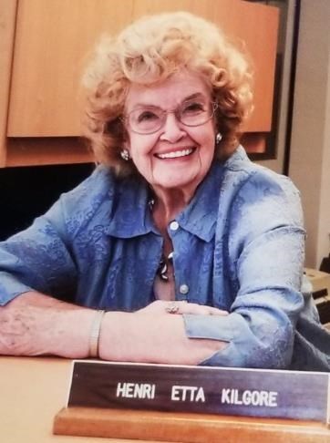 Obituary of Henri Etta Kilgore