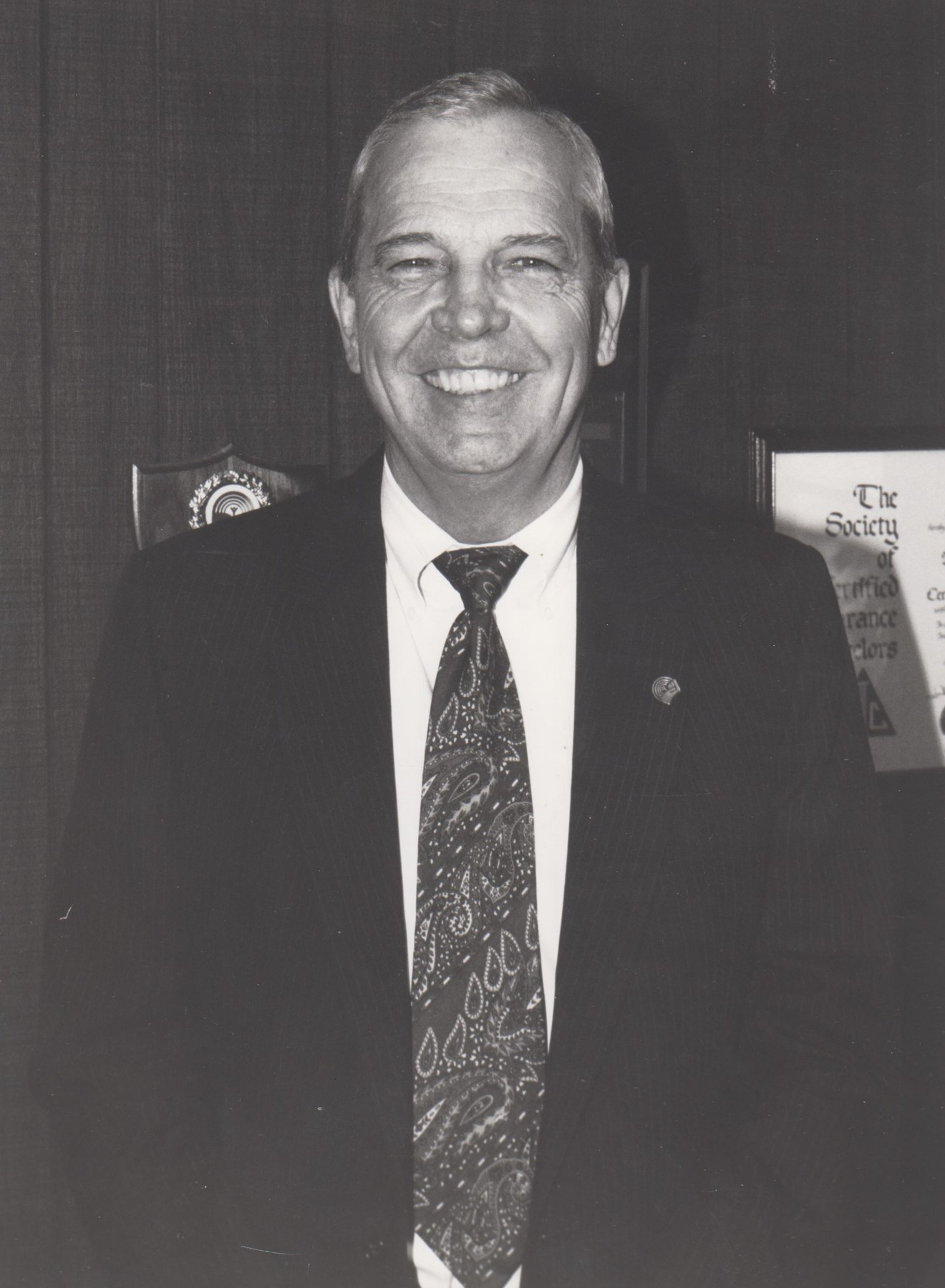 Obituary of Donald Oberholzer