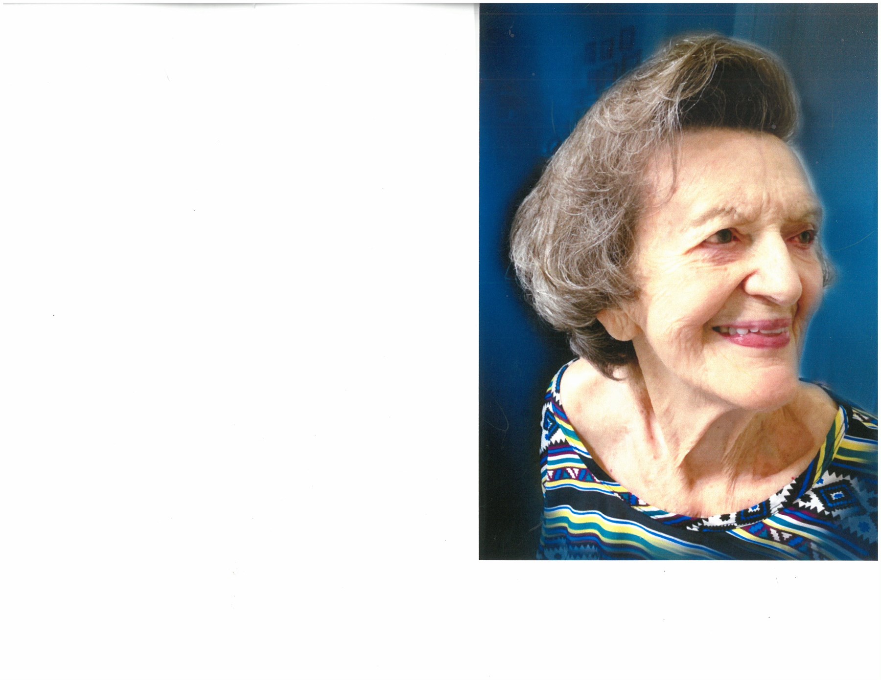 Obituario de Ms. Loretta Warner Santos