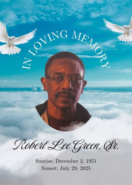 Obituary of Robert Lee Green