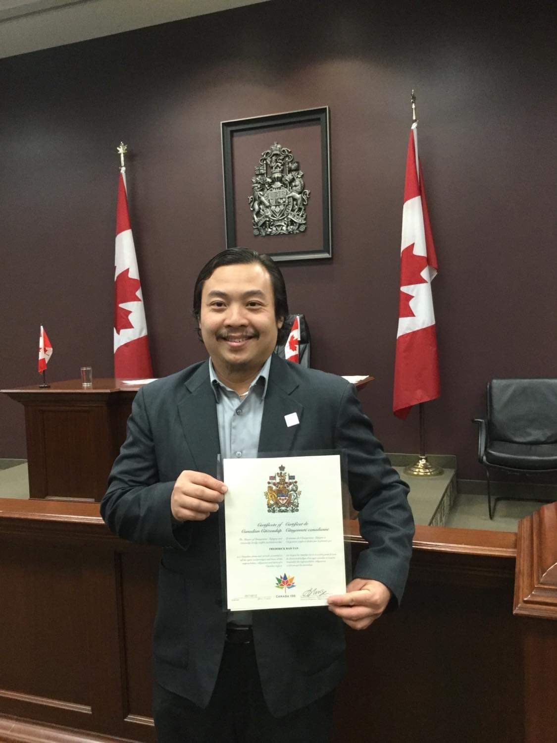 Obituary of Frederick Bais Tan