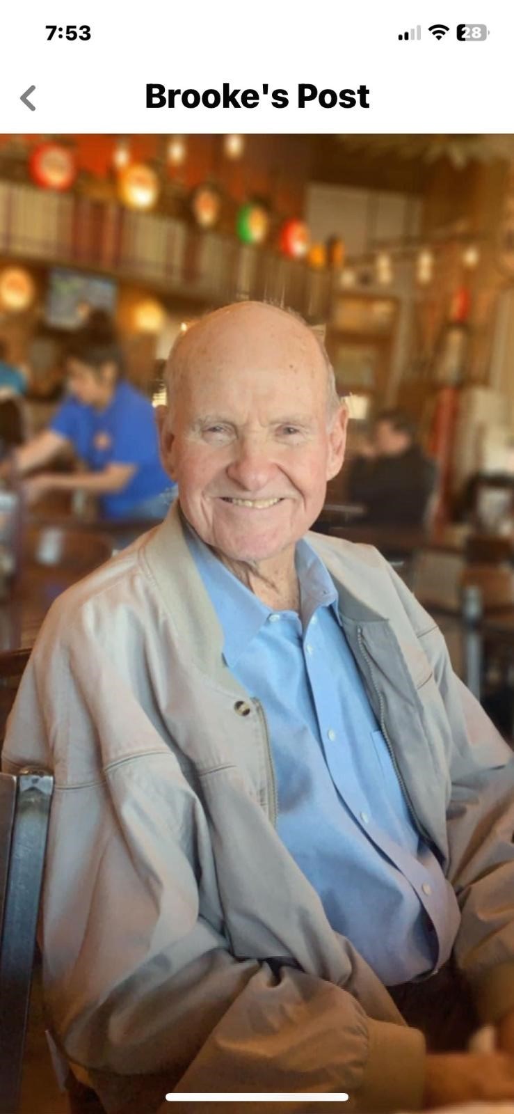 Avis de décès de Harold Franklin Watkins