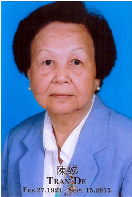 Obituary of Tran De Diep