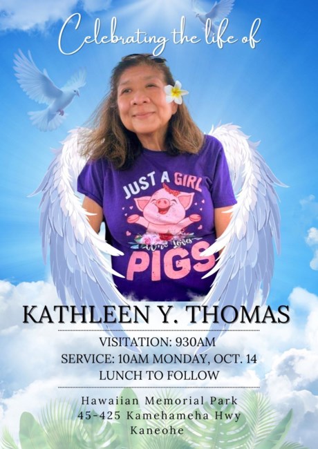 Obituary of Kathleen Y. Thomas
