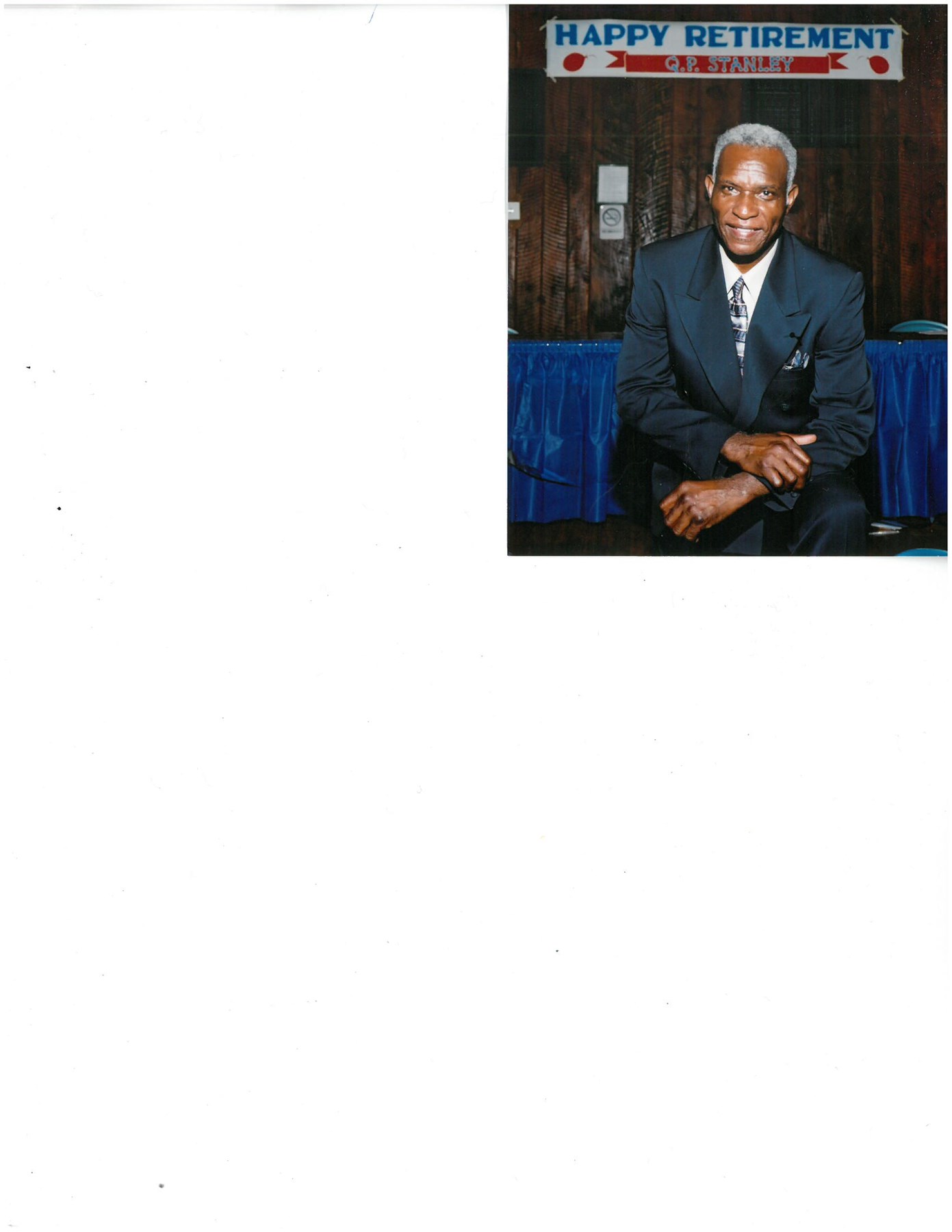 Obituary of QP Stanley