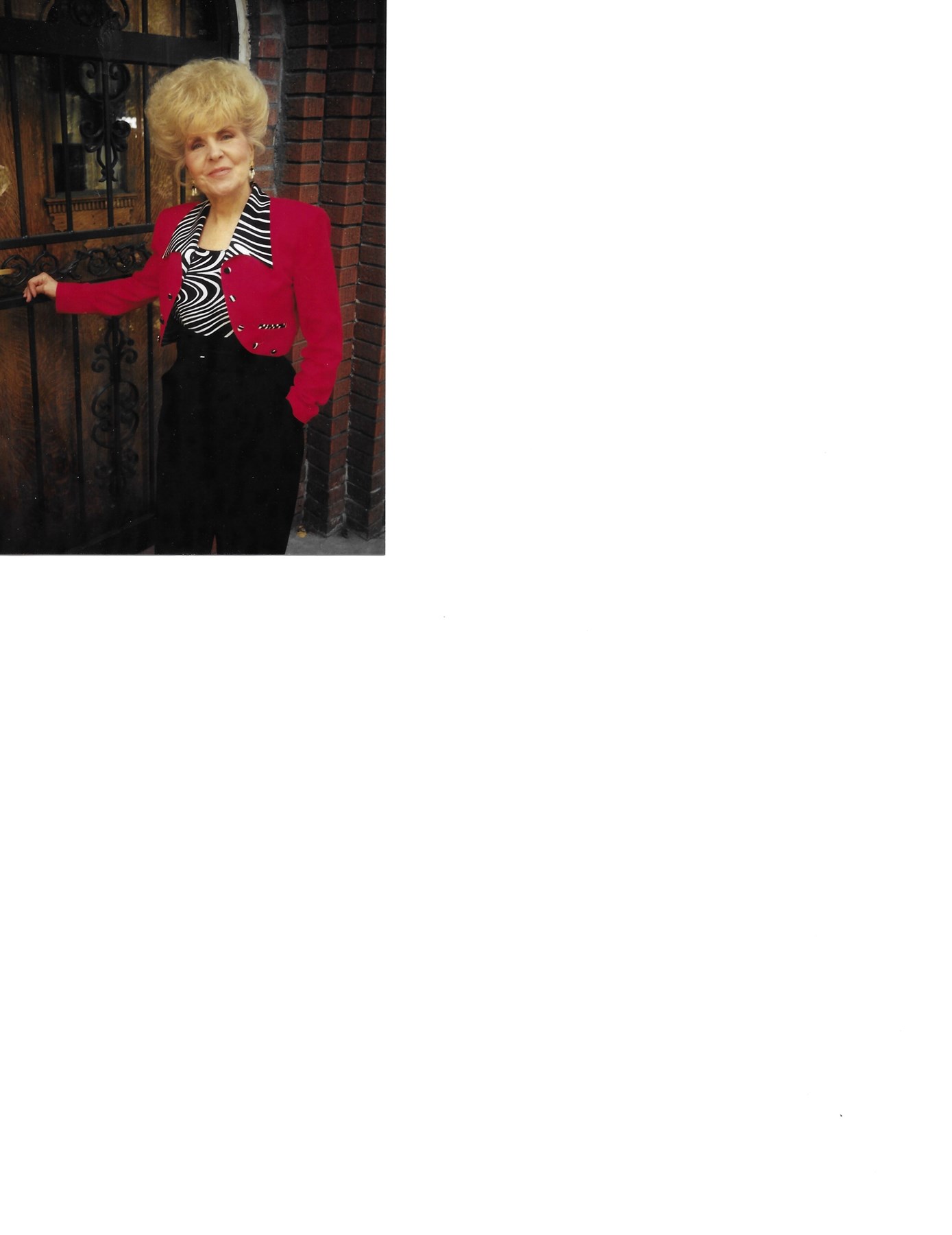 Avis de décès de Lila Franklin Charles