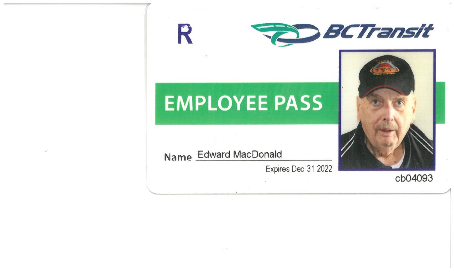 Obituary of Edward Harvey MacDonald