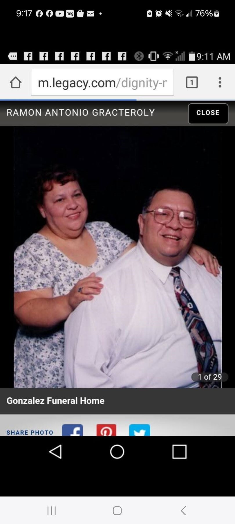 Obituary of Carmen Luisa Gracteroly