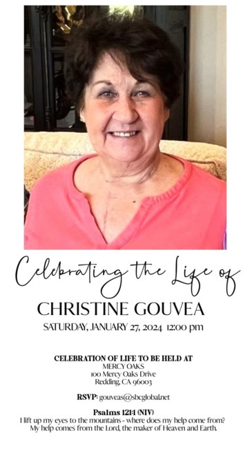 Obituary of Christine Gouvea