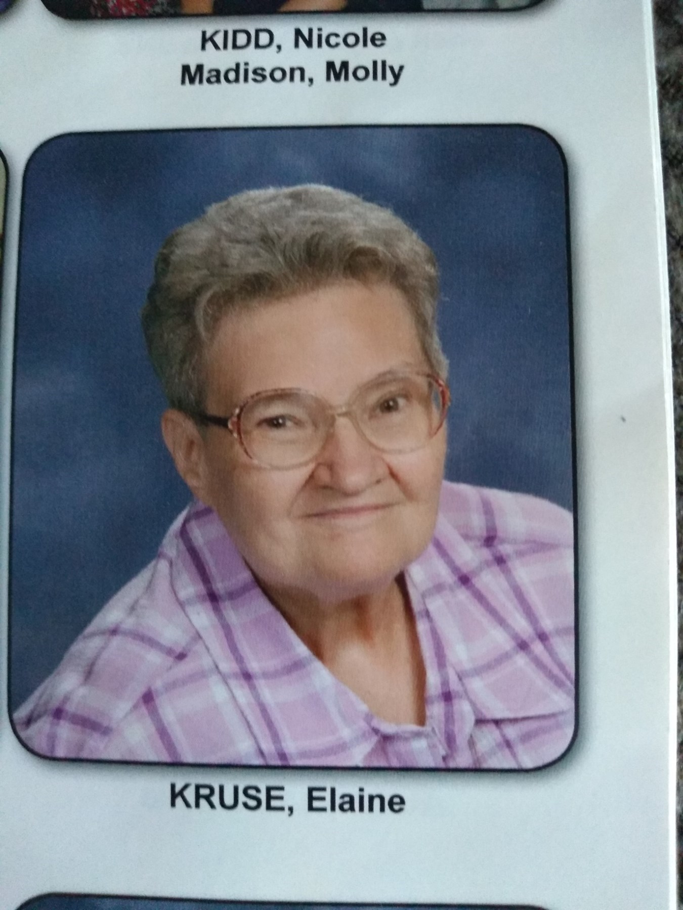Obituary of Elaine M. Kruse