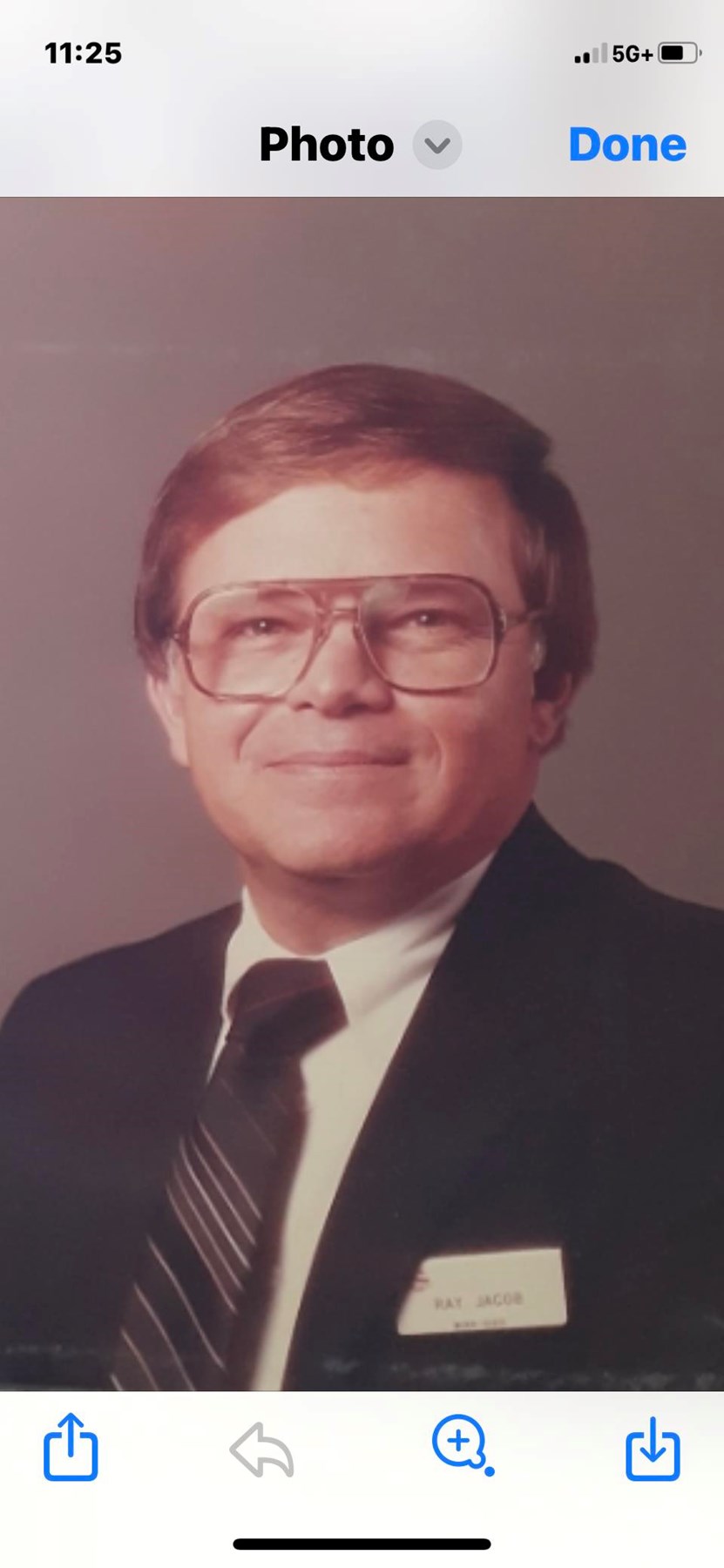 Obituary of Raymond V. Jacob Jr.