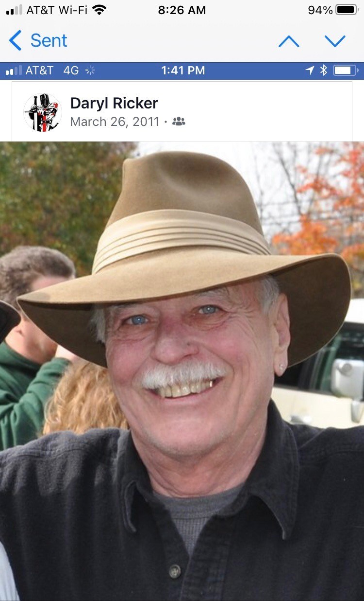 Obituary of Daryl W. Ricker