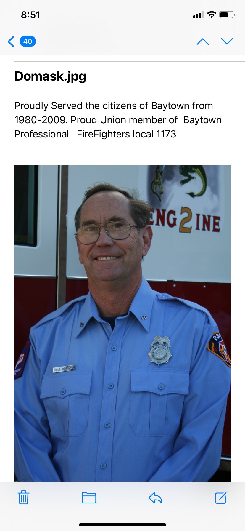 Obituary of William A. "Bill" Domask