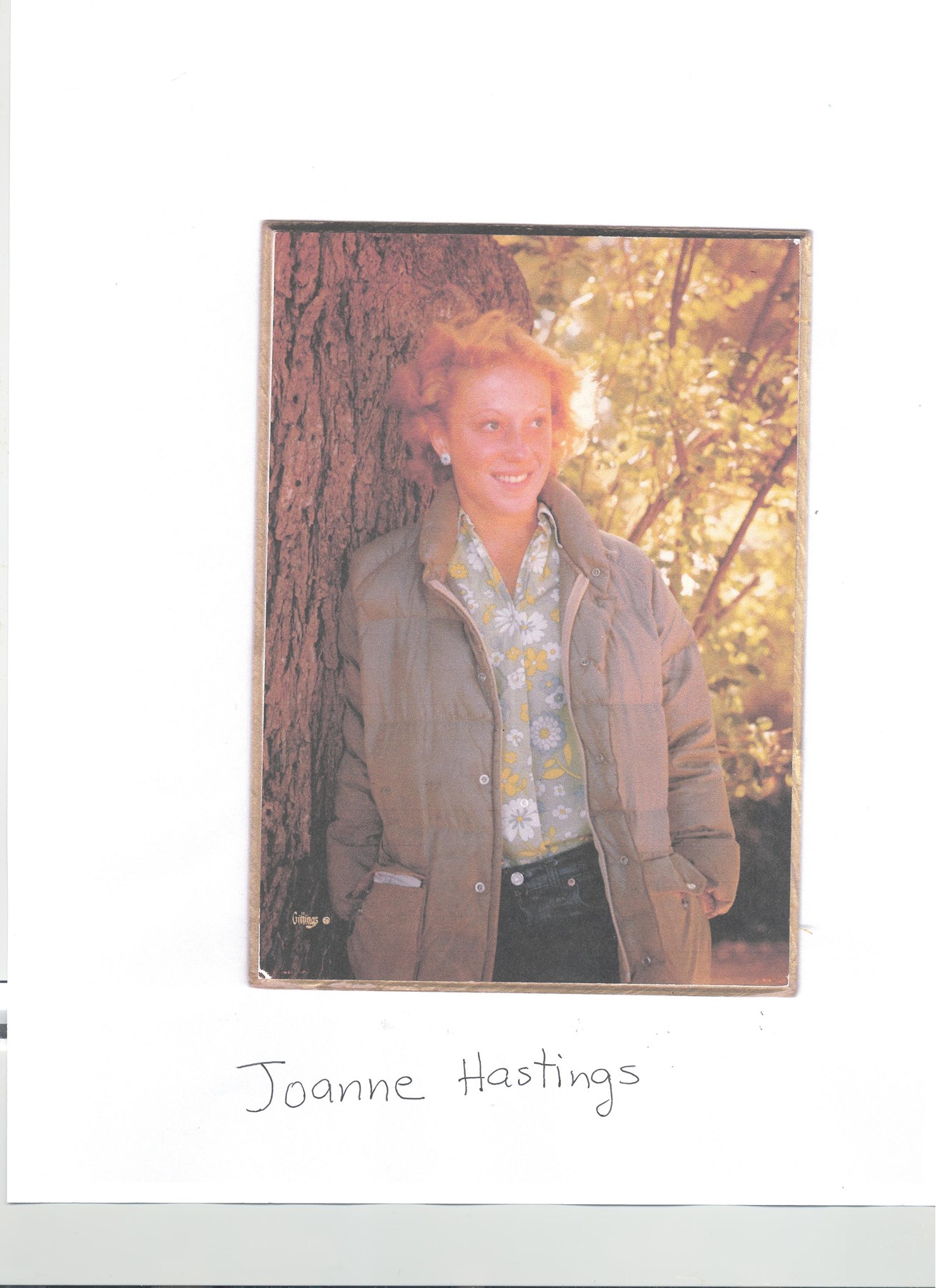Obituary of JoAnne Hastings