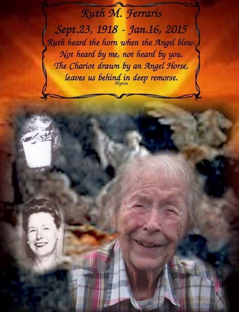 Obituary of Ruth Marvelyn Ferraris