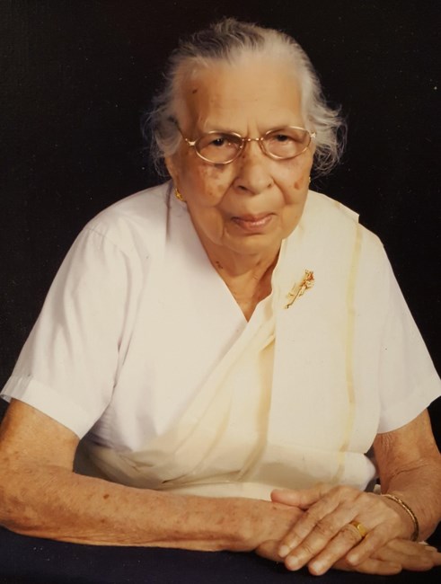 Obituary of Aleyamma Thomas