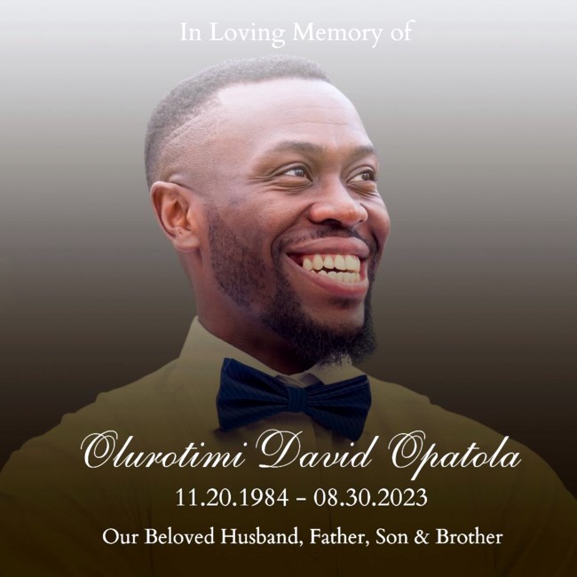 Obituary of Olurotimi David Opatola