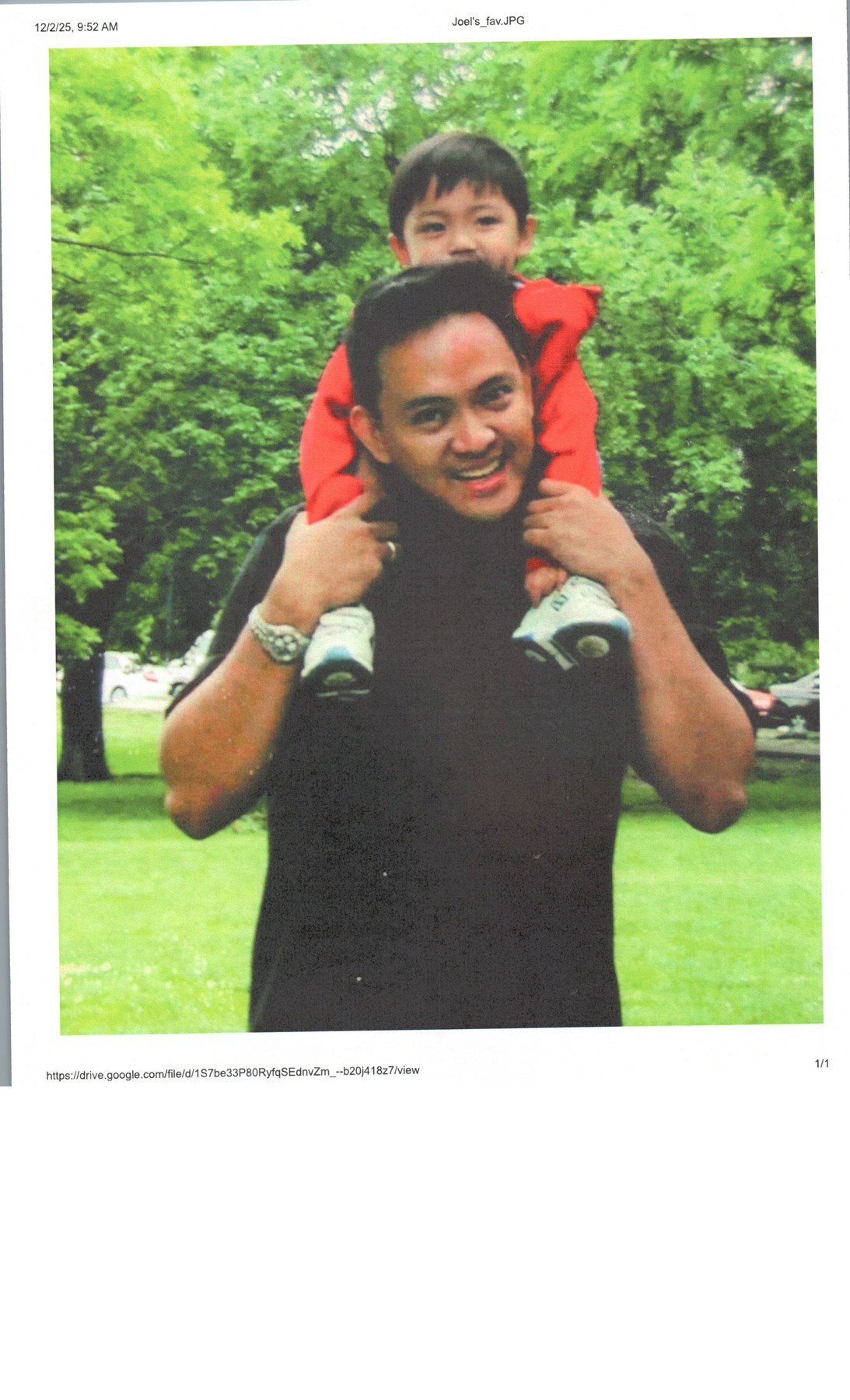 Obituary of Joel Liquicia Collo