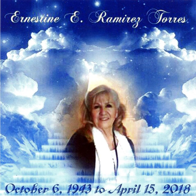 Avis de décès de Mrs. Ernestine Esparza Ramirez Torres