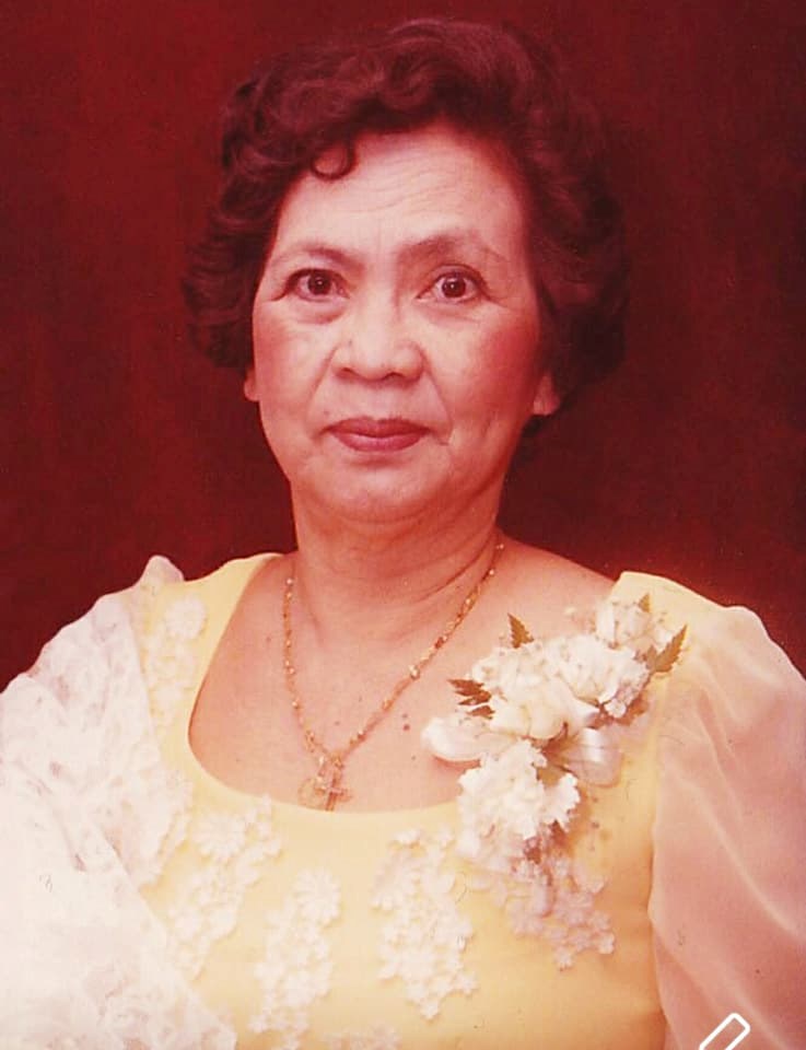 Obituary of Teodora Bascon De Los Reyes