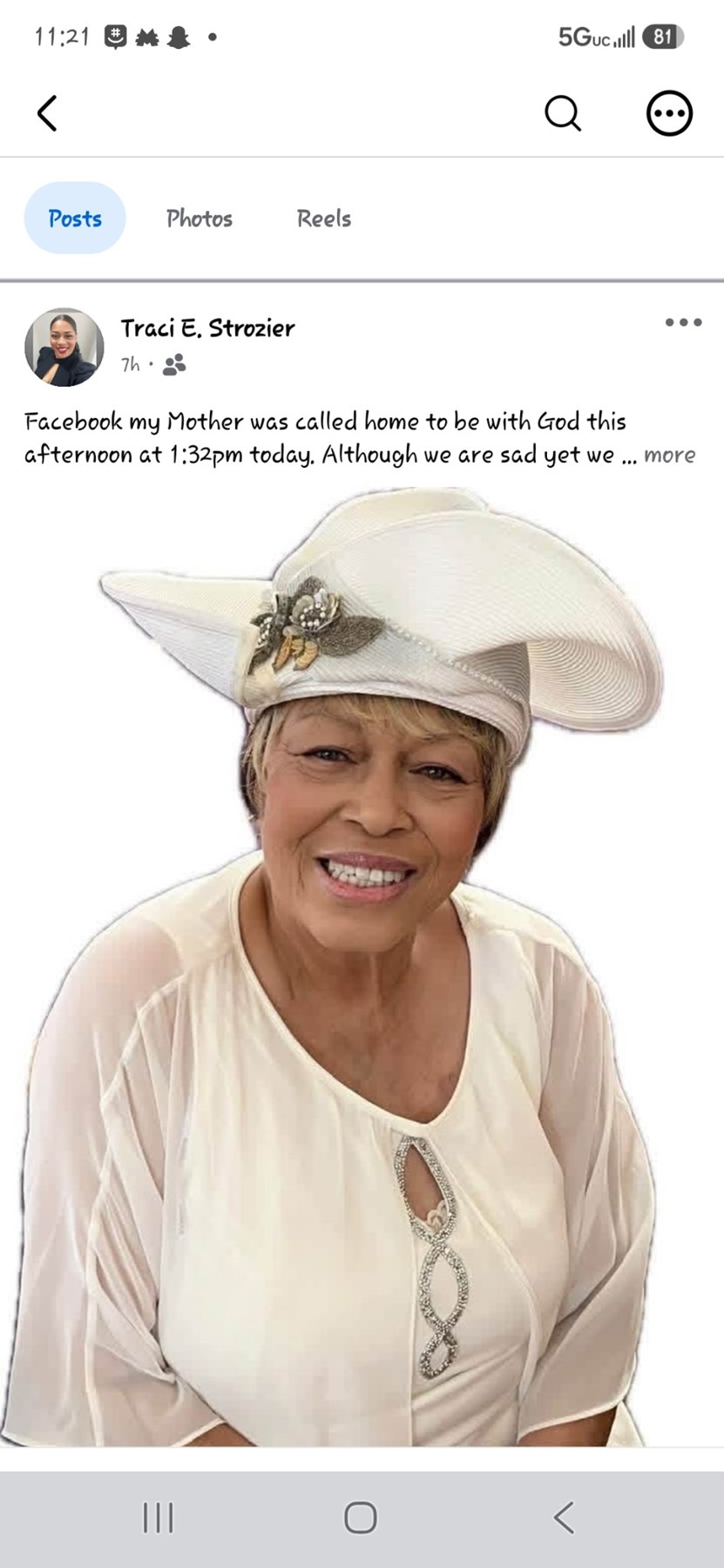 Obituary of Yvonne Strozier