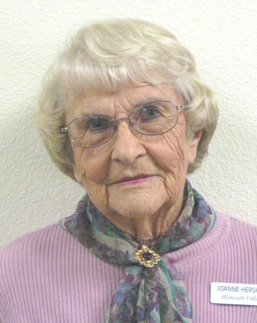 Obituary of Joanne Ryman Hershey