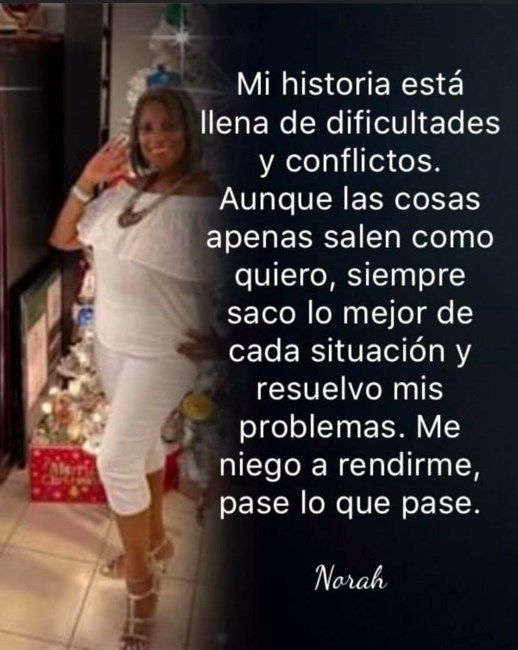 Avis de décès de Norah Ivette Sánchez Quiñones