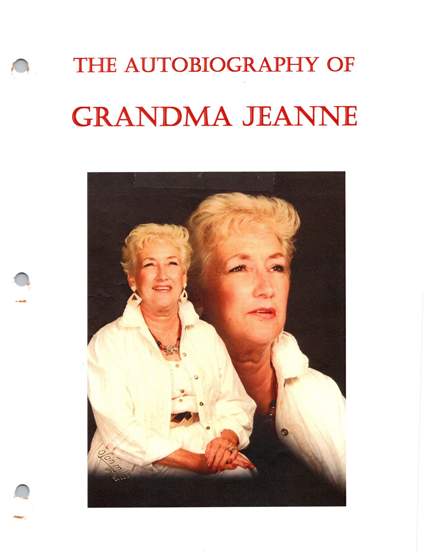 Obituary of Margaret "Jeanne" Cook