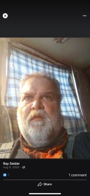 Avis de décès de Ray "Spyder Ray" Allen Snider