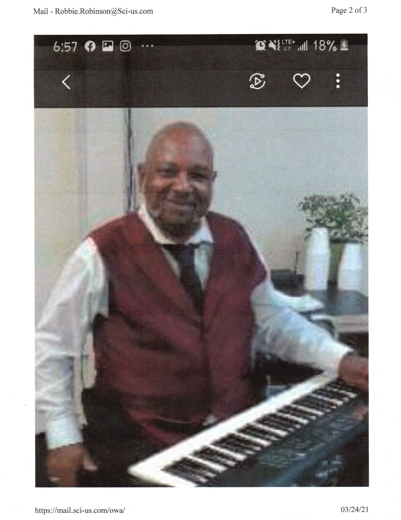 Obituary of Hervy Luster Jr.