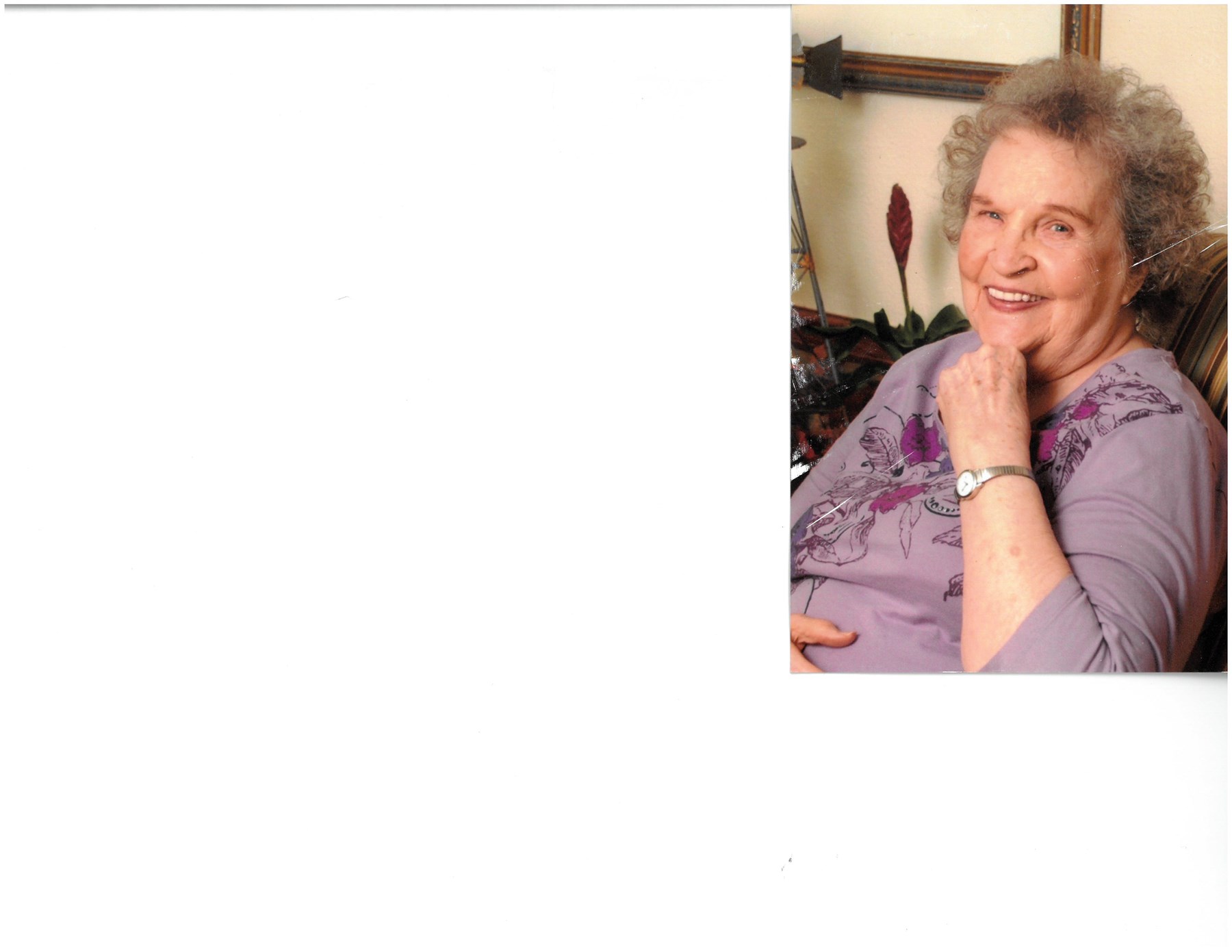 Avis de décès de Pauline Hurst Welch