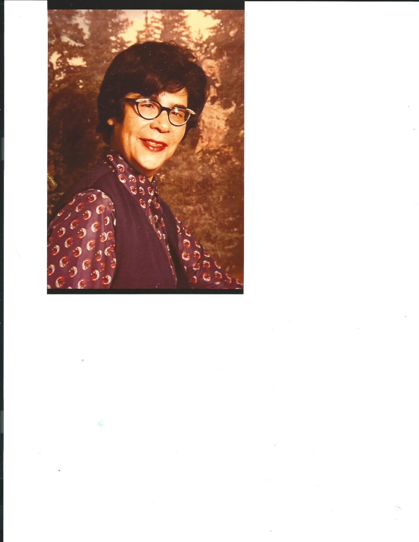 Obituario de Canutita Rita Nelson