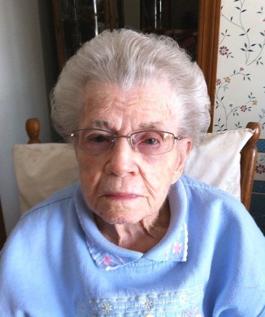 Avis de décès de Elfreida Matilda Blair