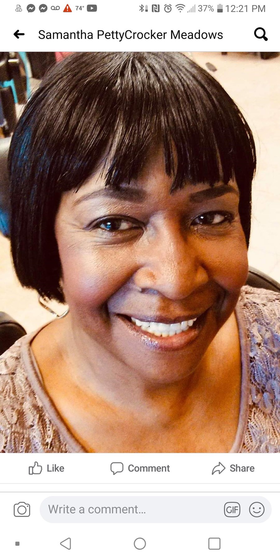 Obituary of Massie Tee Meadows