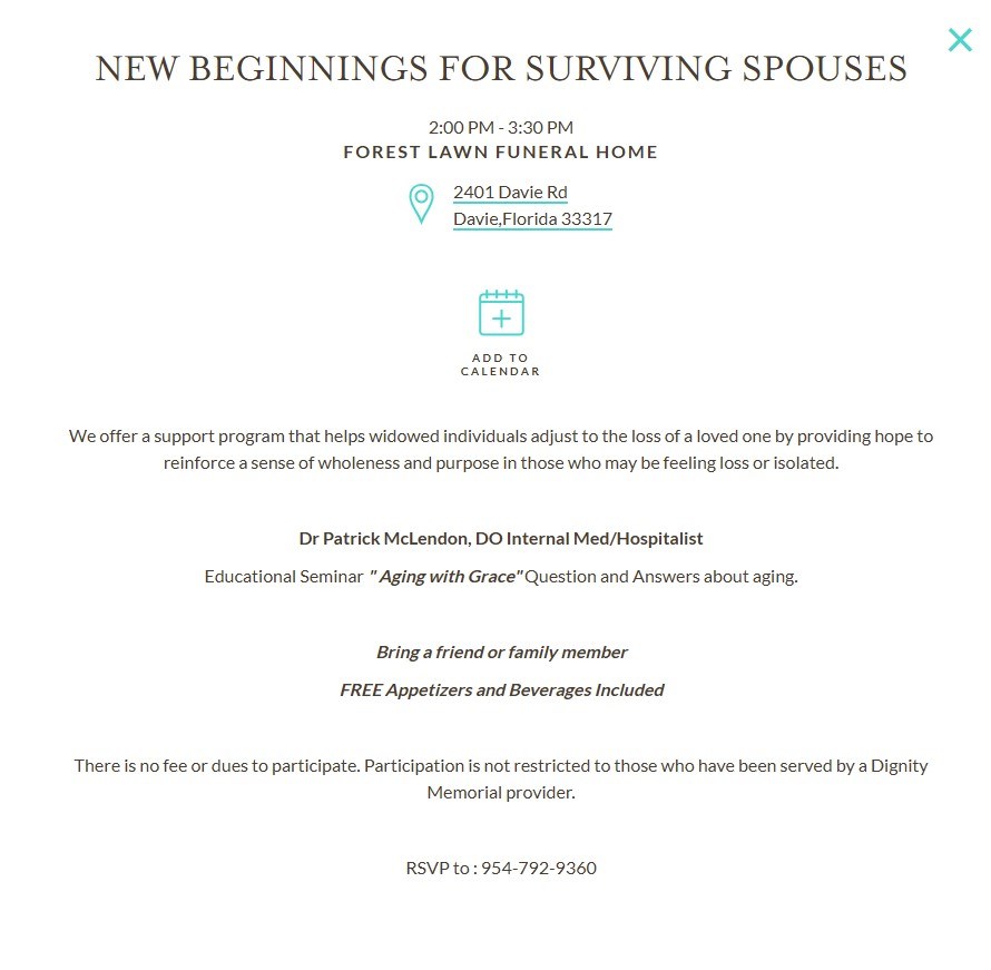 Obituary of . . . . . .