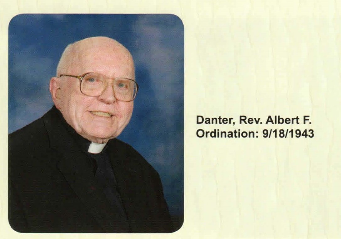 Obituary of Rev. Albert F. Danter