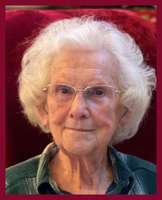 Avis de décès de Vera Marie Brown