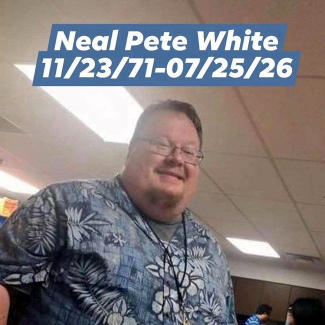 Obituary of Neal "Pete" Lee White