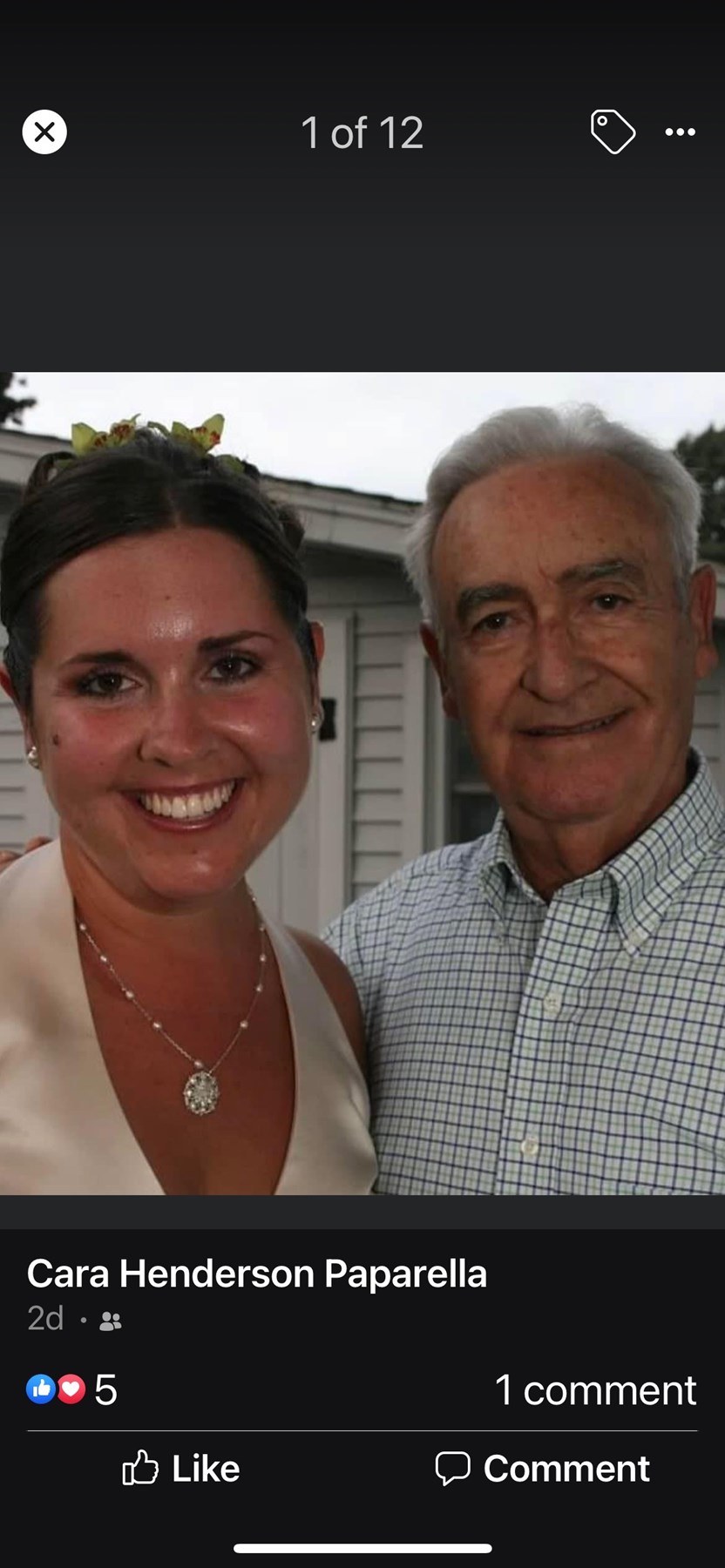 Obituary of Benedict Paparella