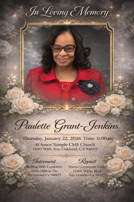 Obituary of Paulette Grant-Jenkins